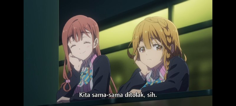 ngakak + lega sama rom-com ini walau ngebosenin + bikin greget dikit pas gasou pacaran sama aki.Anime 