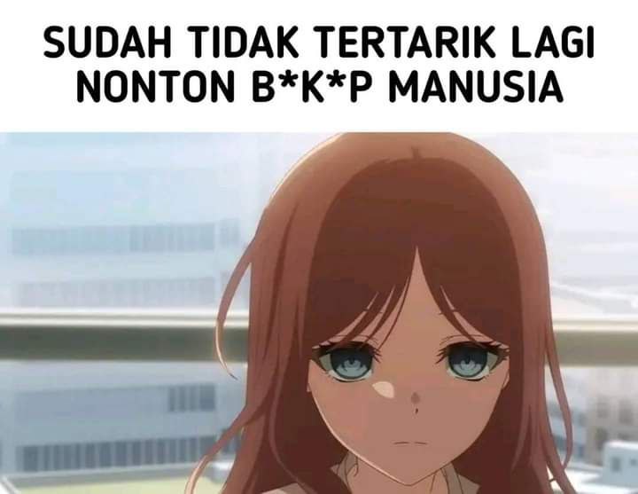 malah ngaceng sama animasi